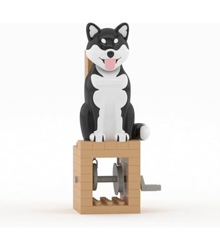 Amazon.com: JEKCA Shiba Inu 02S-M02 | Dog Plastic Building Blocks